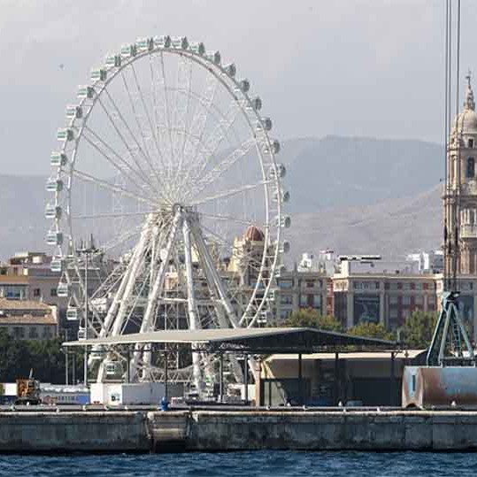 Malaga Ferris Wheel Noria Mirador Princess 02